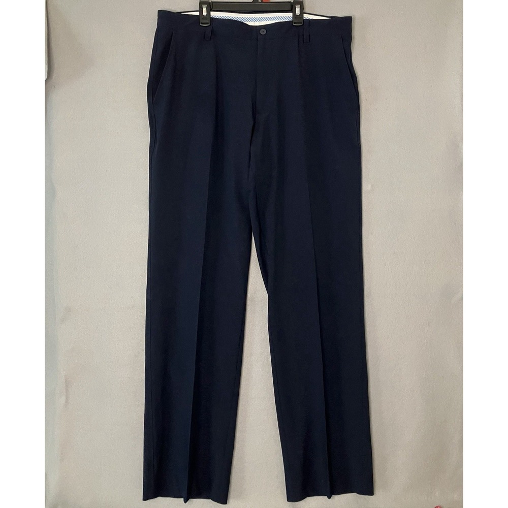 FootJoy Golf Flat Front Golf Pants Men's Size 36W/34L Navy Blue